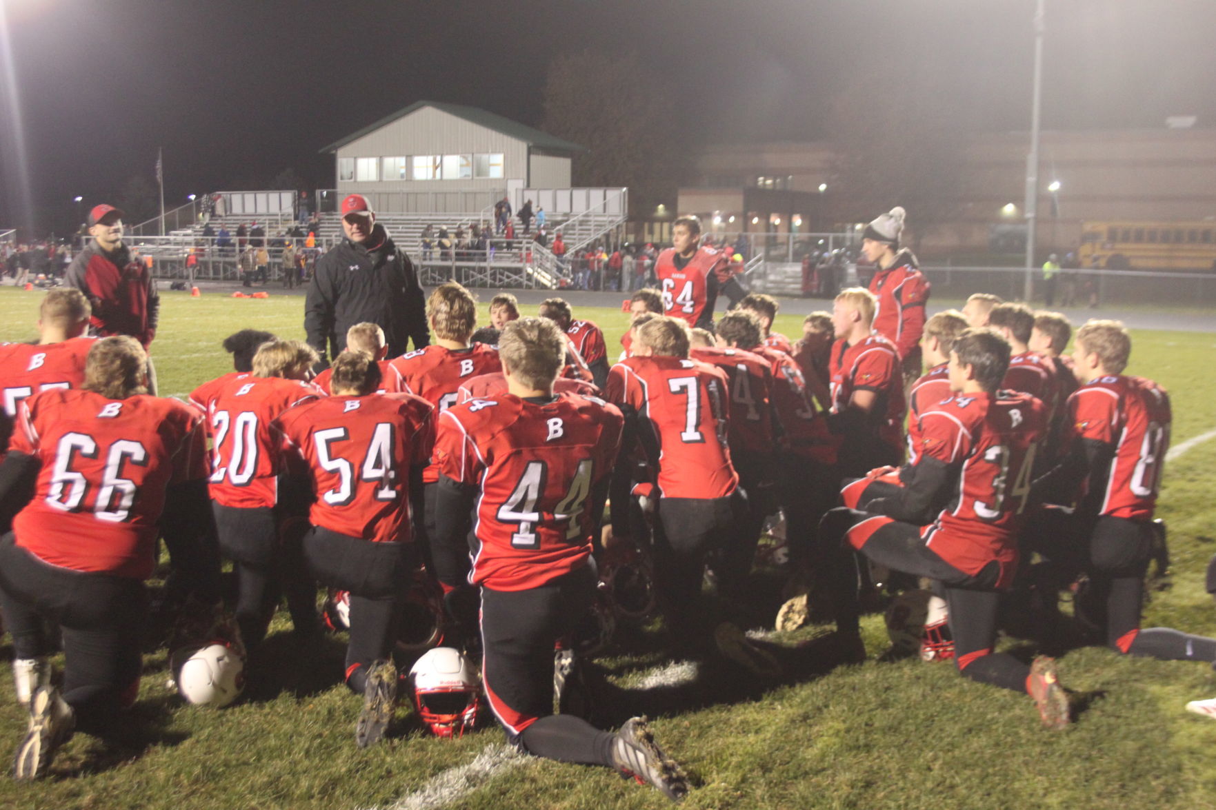 Bangor team postgame- Pepin/Alma